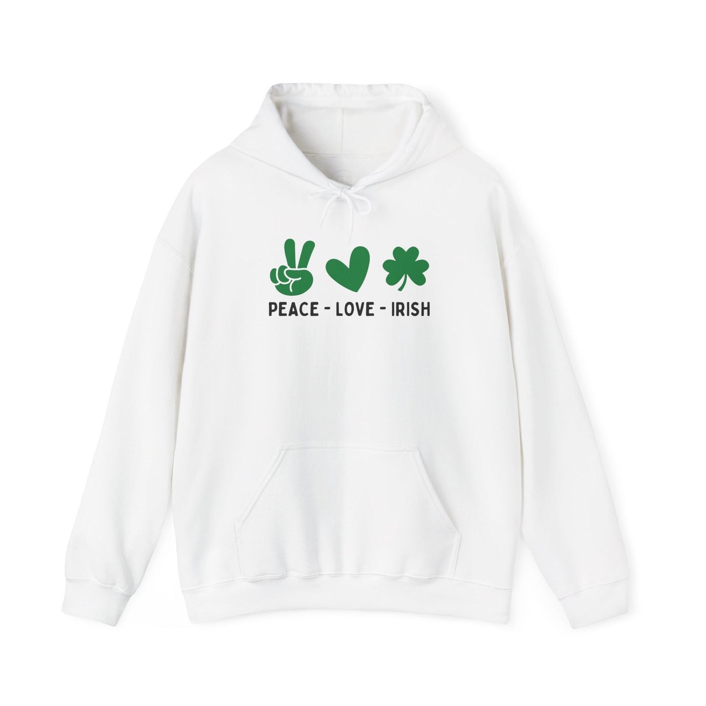 Peace Love & Irish - Hoodie