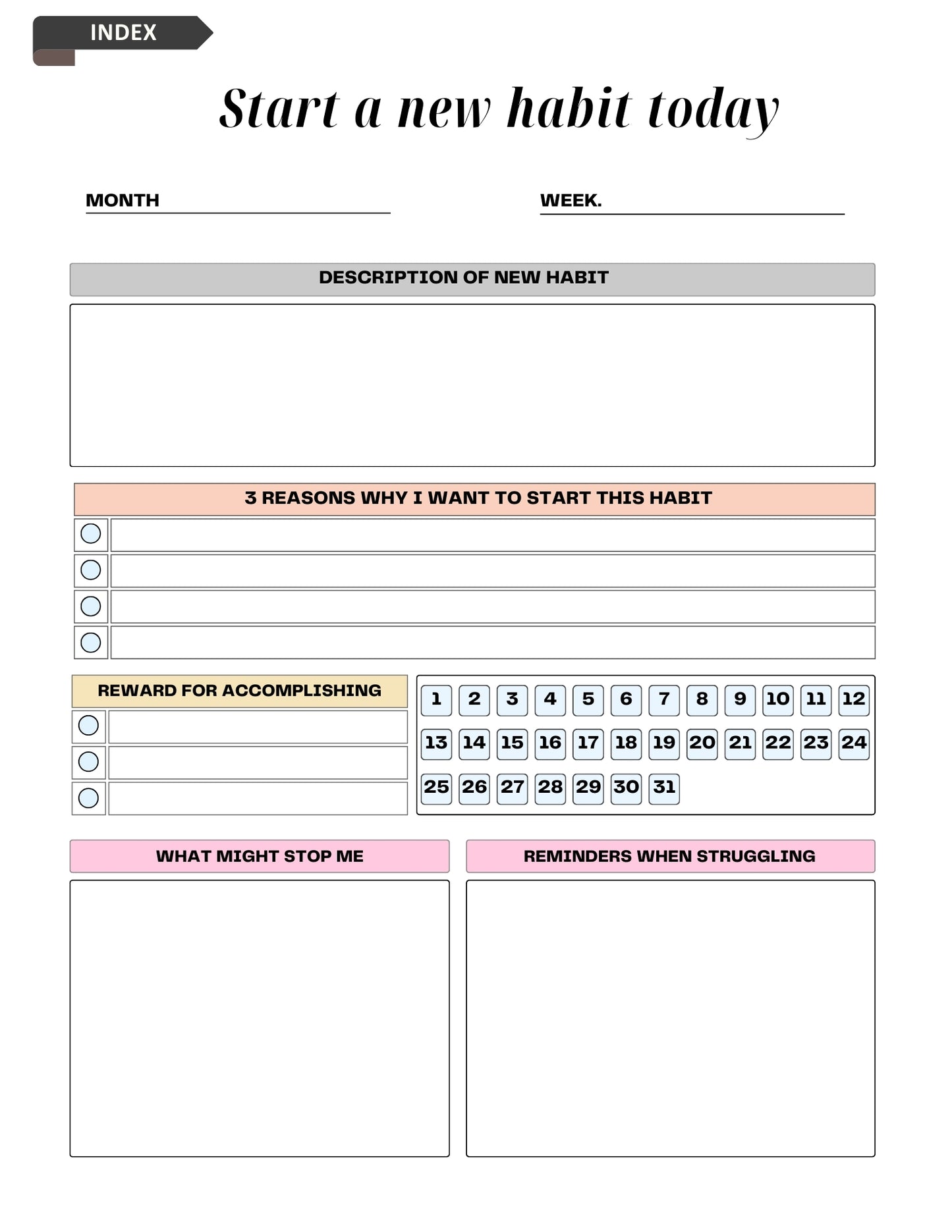 2025 Digital Manifestation Journal | Align Your Mind, Manifest Your Future | Planner