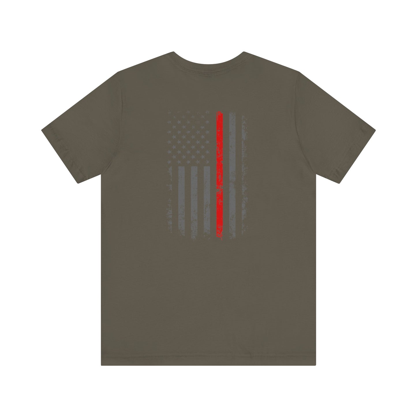 Firefighter Thin Red Line  - Tee