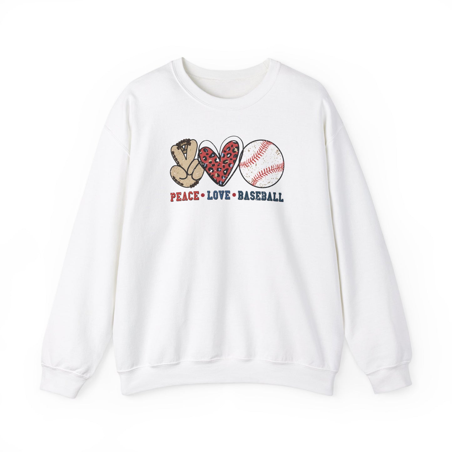 Peace, Love & Baseball - Sweatshirt