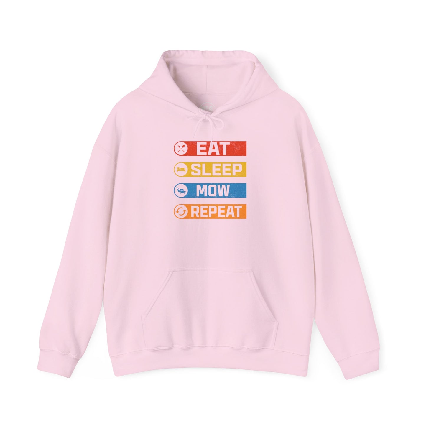 Eat Sleep Mow Repeat - Hoodie