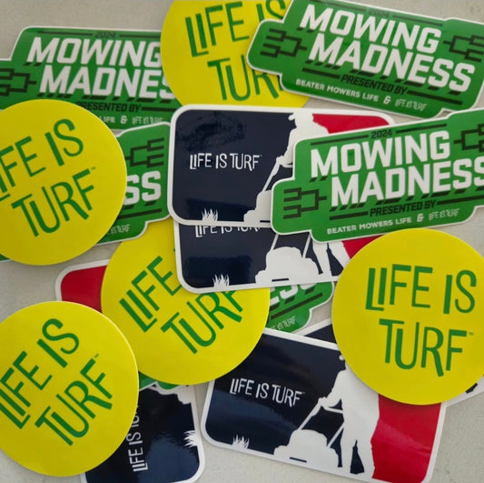 Life is Turf Stickers - 3 Pack
