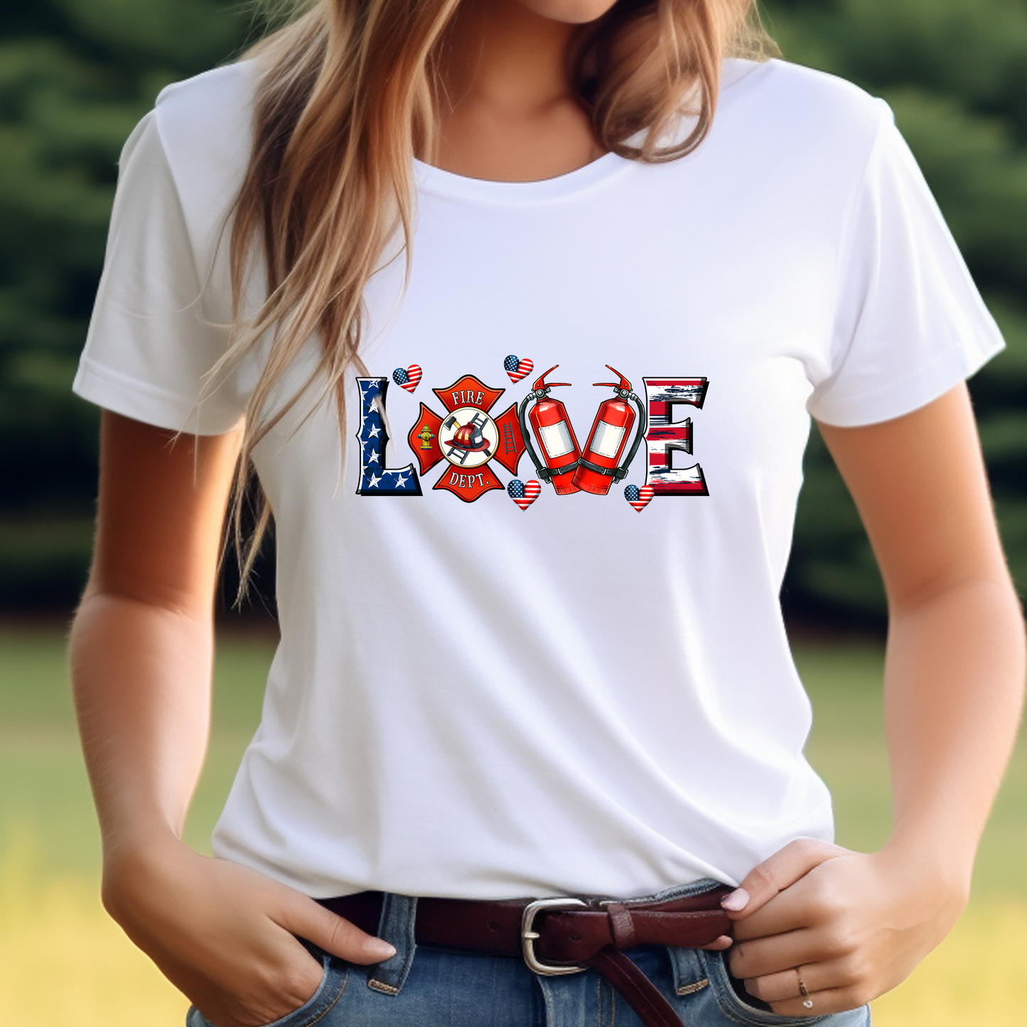 Firefighter Love - Tee